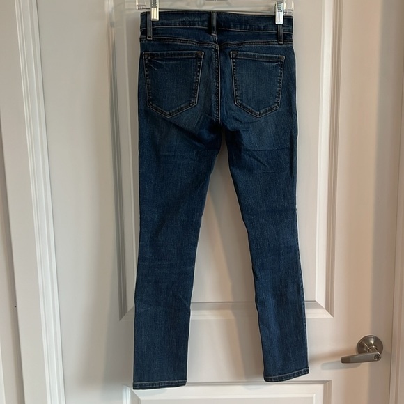 LOFT Women’s Skinny Crop Dark Wash Jeans 24/00 - Picture 8 of 9